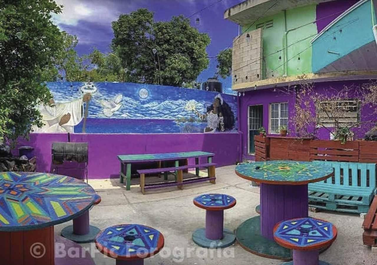 Mandala Hostel Tulum Kültér fotó